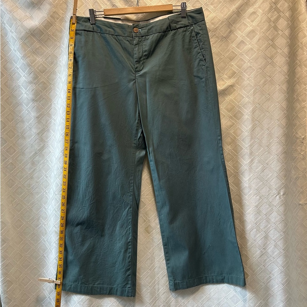 GAP Size 14 Women’s Wide Leg Pants Teal Blue
